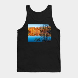 Autumn Contrast Tank Top